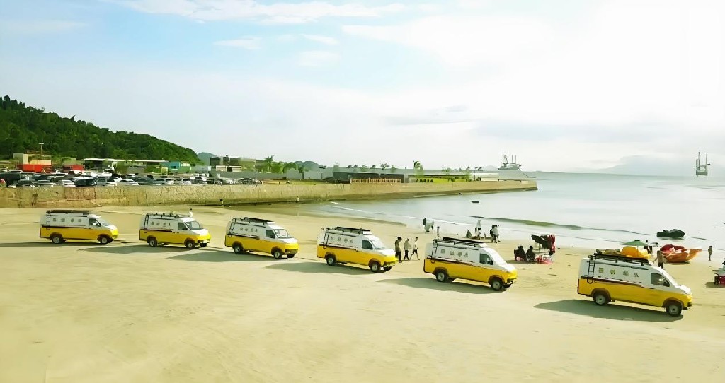 中国巽寮湾乡村振兴、文旅发展新经济(驿动食界) 渔业村美食街盛大开业