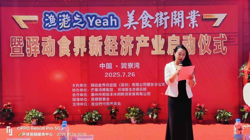 中国巽寮湾乡村振兴、文旅发展新经济(驿动食界) 渔业村美食街盛大开业