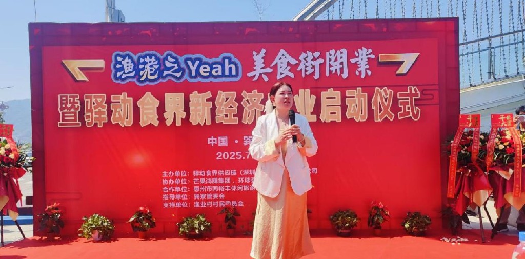 中国巽寮湾乡村振兴、文旅发展新经济(驿动食界) 渔业村美食街盛大开业