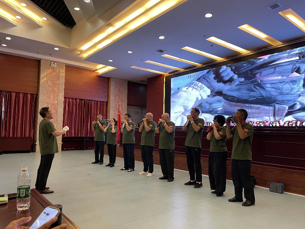 国际商业卫视台台长林玉喜出席中国老兵创业网 山西总部文工团庆“八一”慰问演出活动