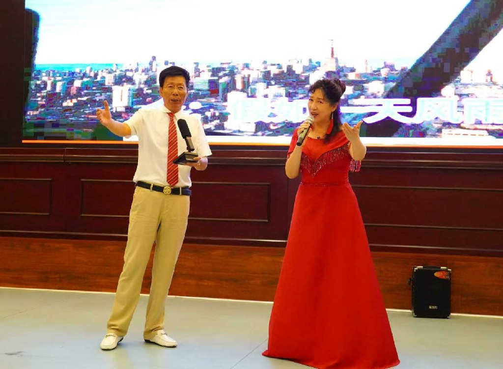 国际商业卫视台台长林玉喜出席中国老兵创业网 山西总部文工团庆“八一”慰问演出活动