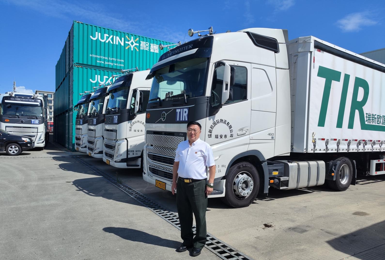 国际商业卫视考察兰州经开区 TIR卡航项目蓄势待发 打造国际物流新通道