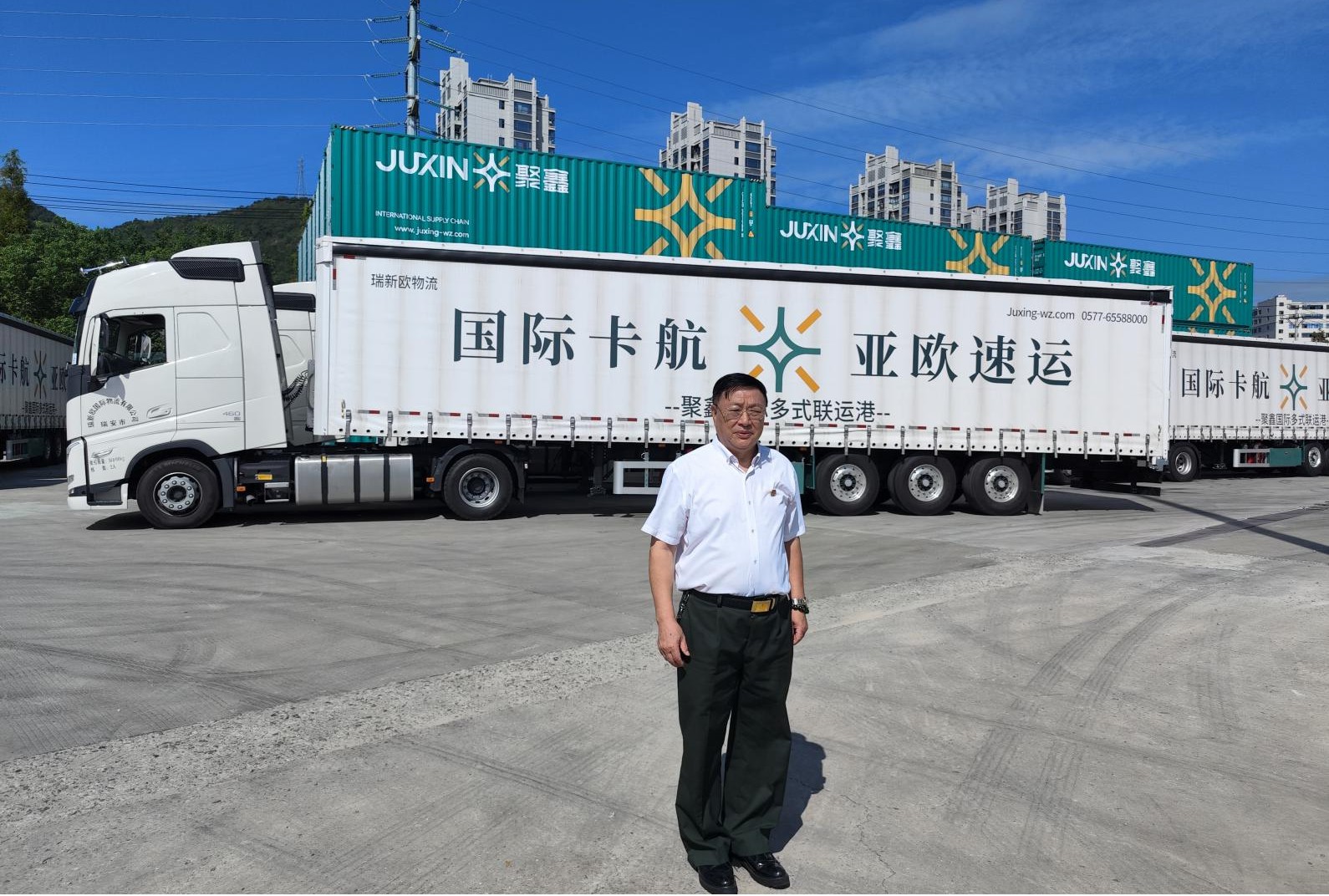 国际商业卫视考察兰州经开区 TIR卡航项目蓄势待发 打造国际物流新通道